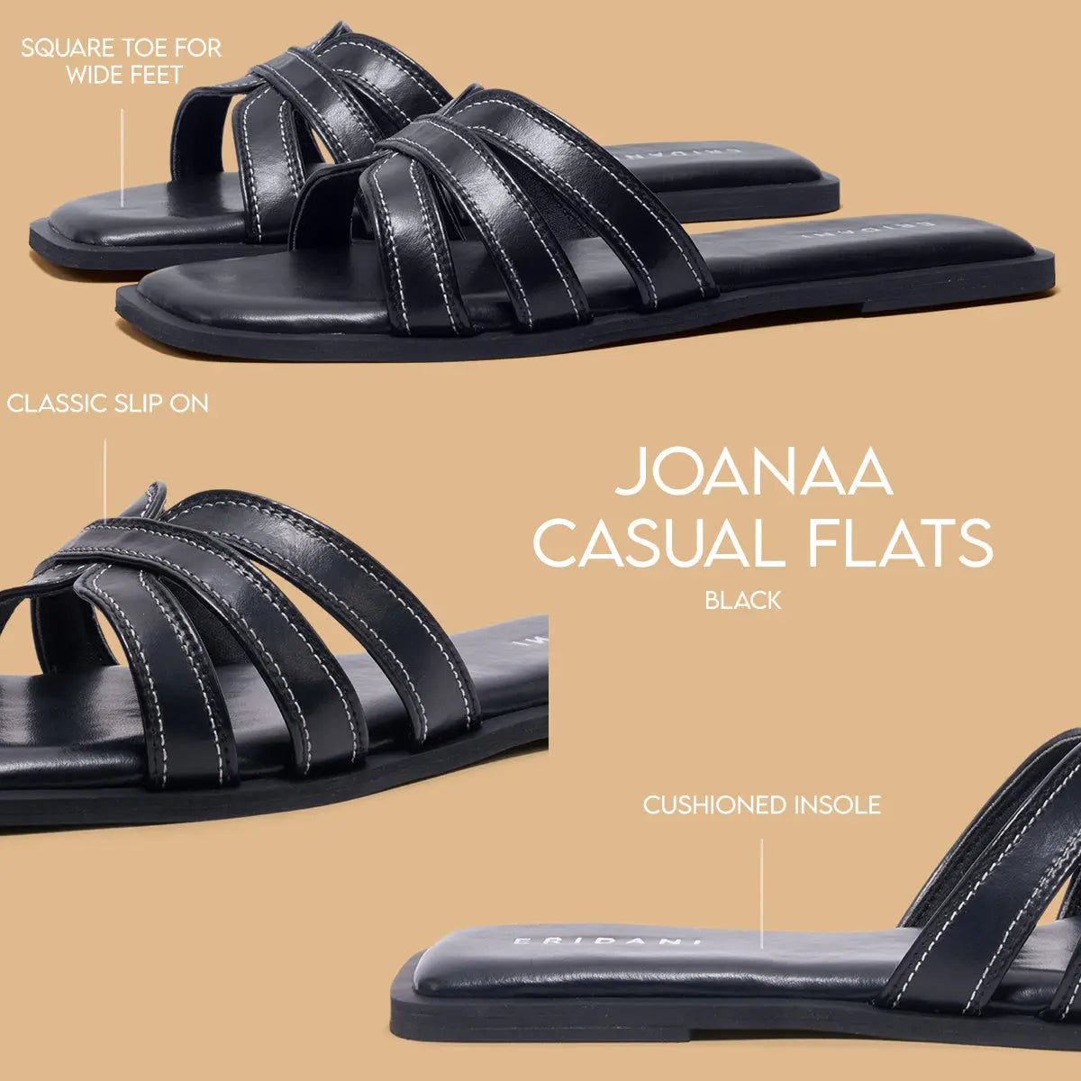 Joanaa Casual Flats Ahmad Arts Eridani