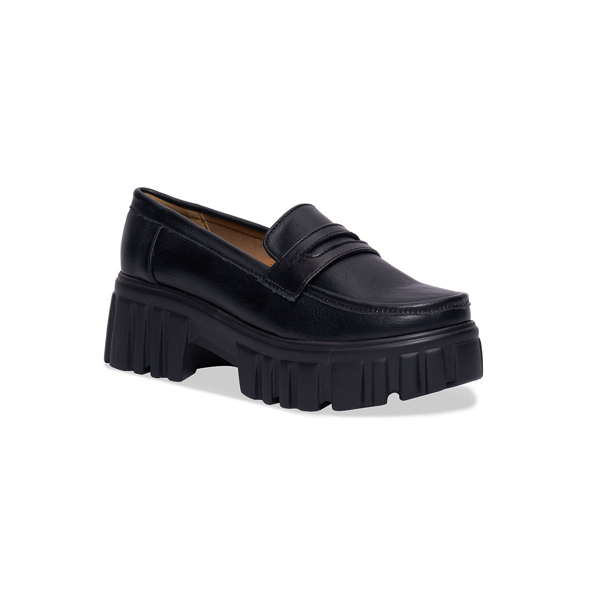 Kara Solid Chunky Loafers