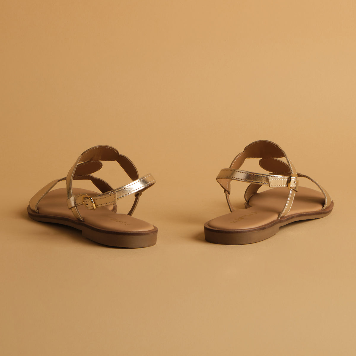 Kathy Metallic Sandals