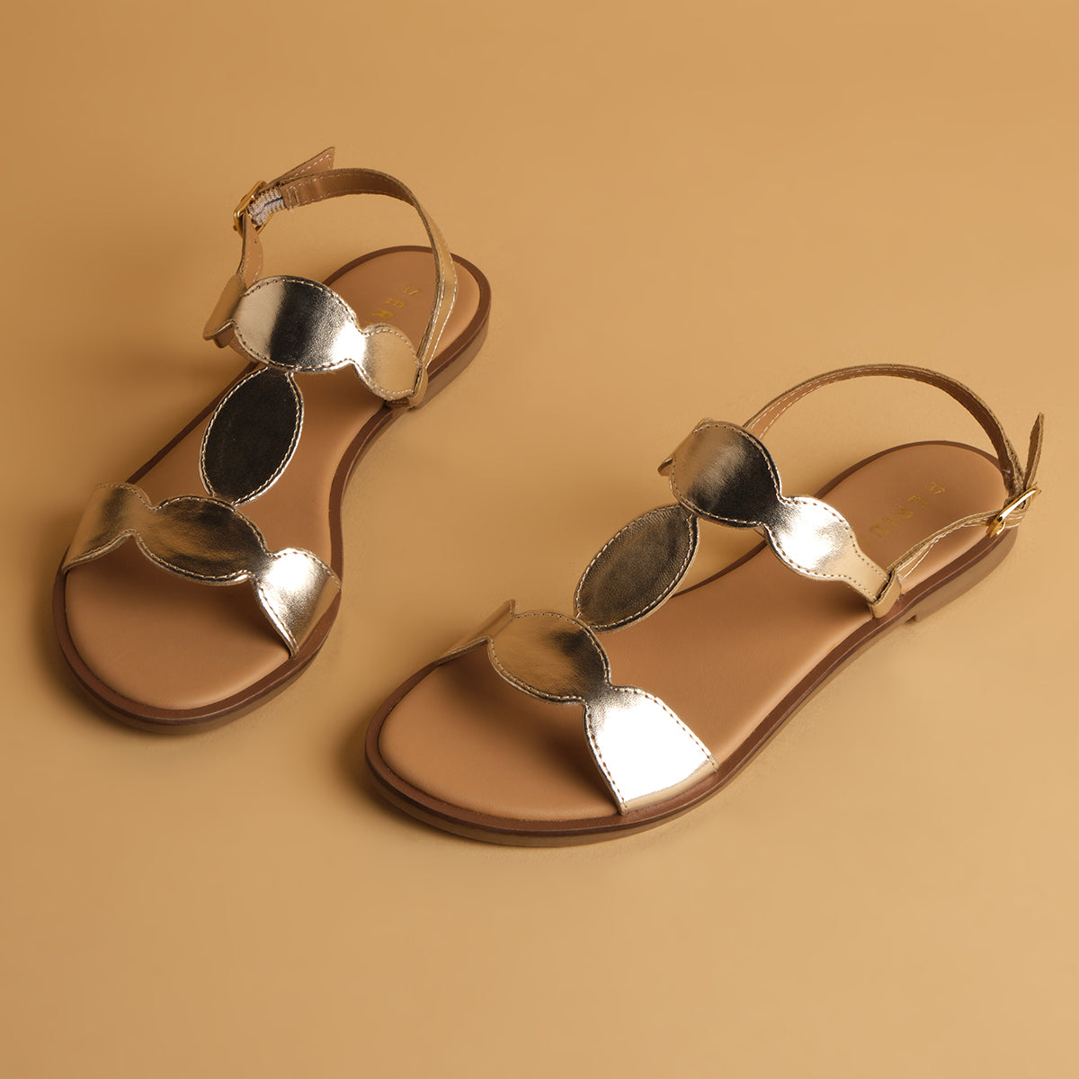 Kathy Metallic Sandals