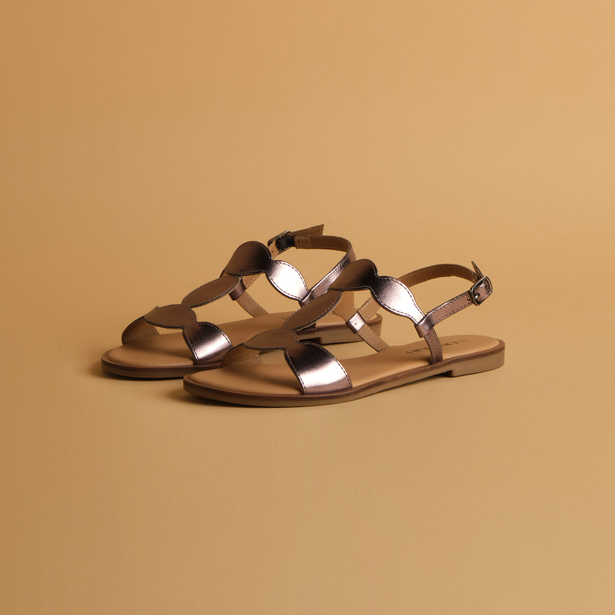 Kathy Metallic Sandals