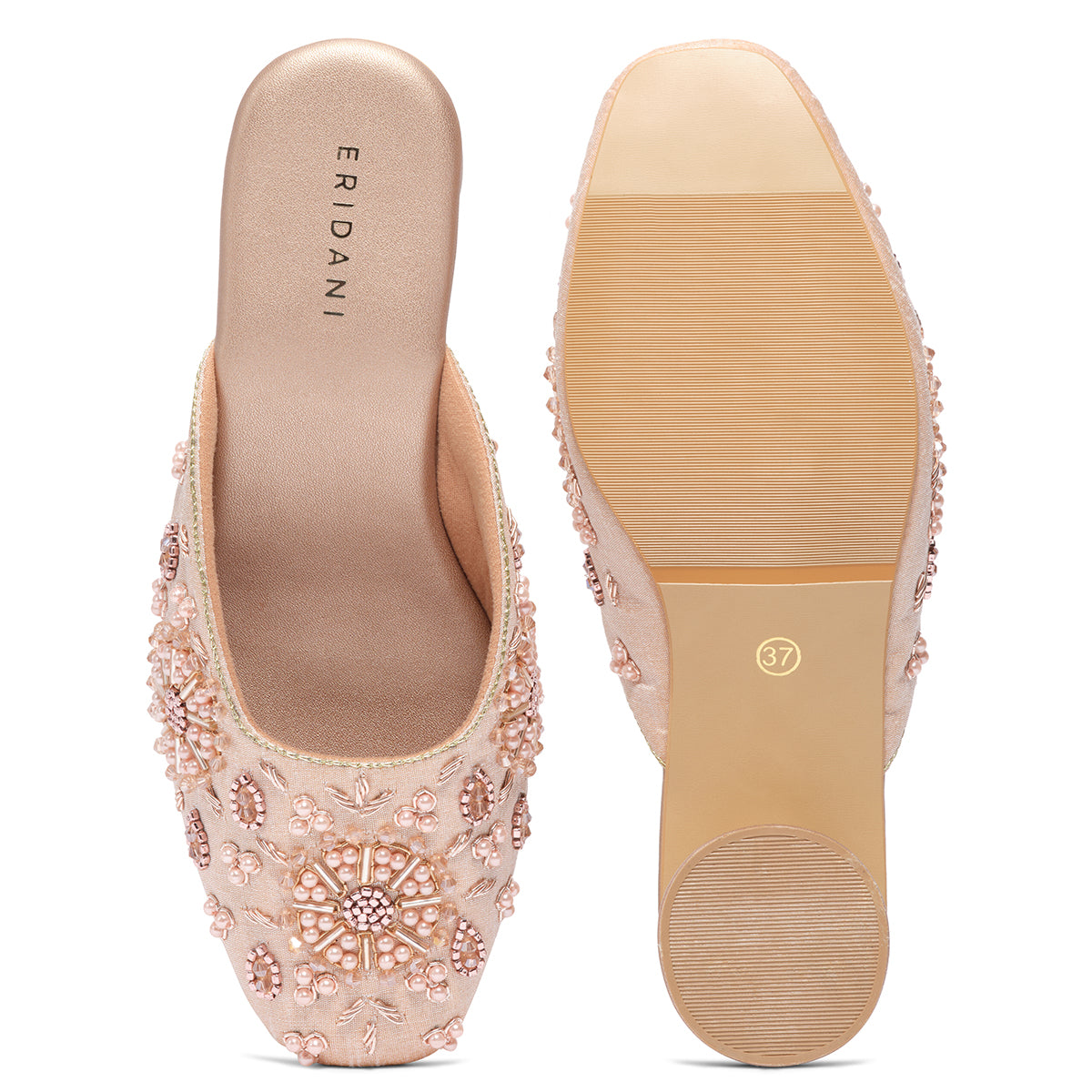 Kiani Embroidered Mule Mahek Footwear Eridani