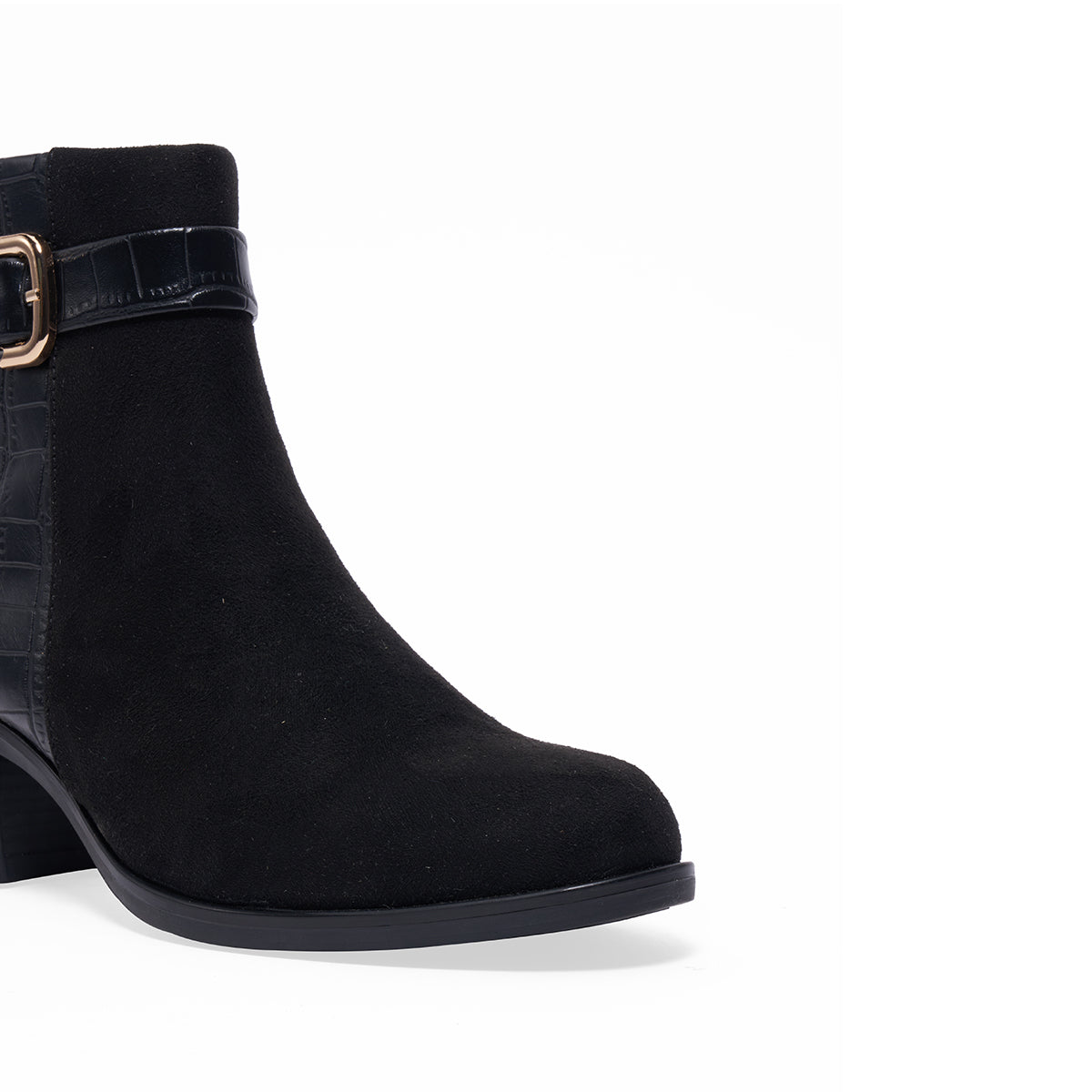 Klare Textured Casual Boots