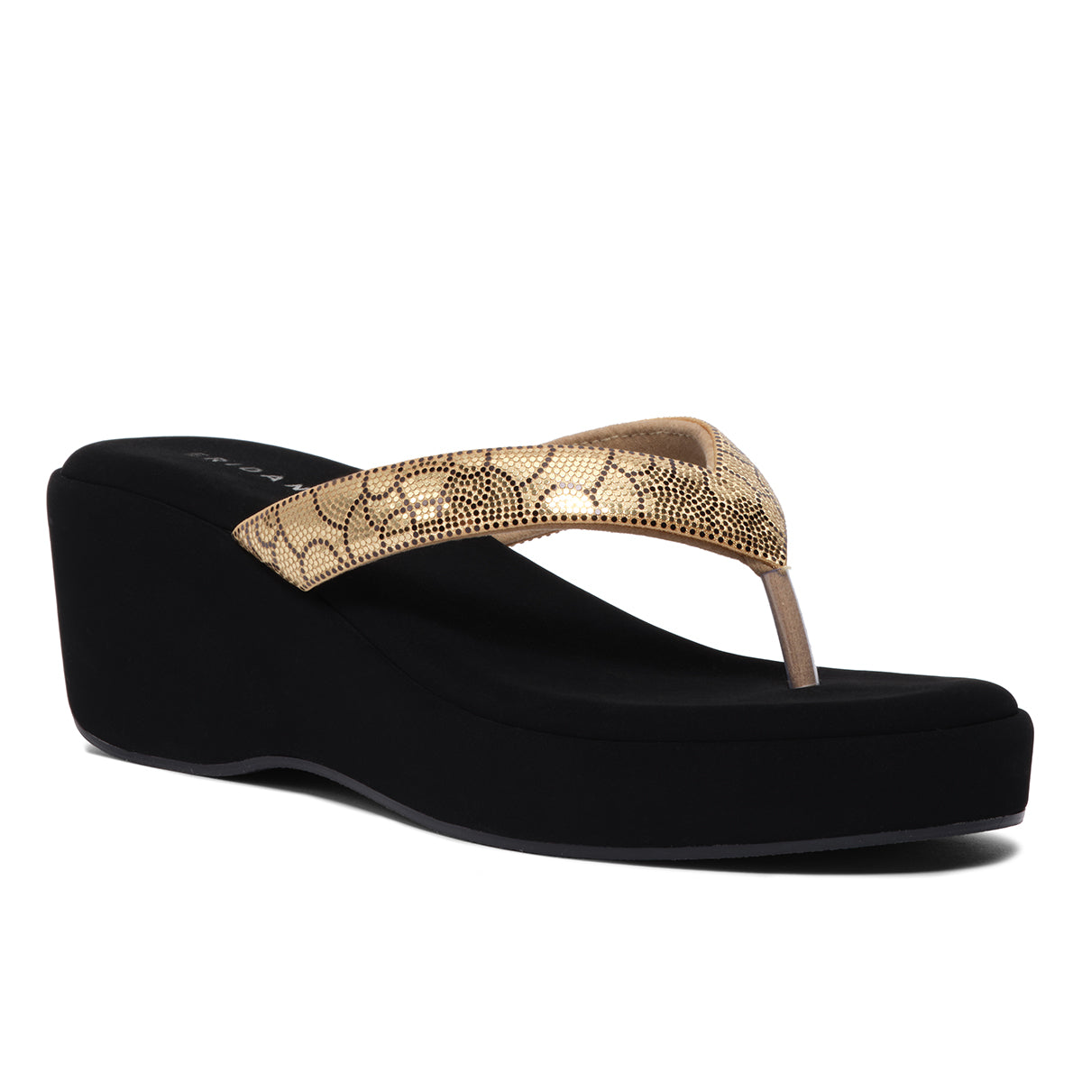 Kriaa Embellished Thong Wedges