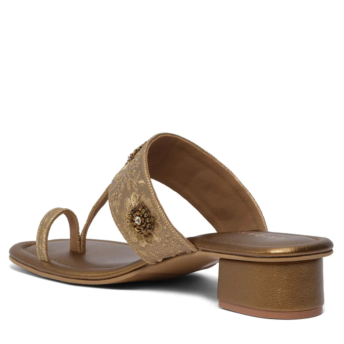 Kriva Embroidered Kolhapuri Macro Footwear Eridani