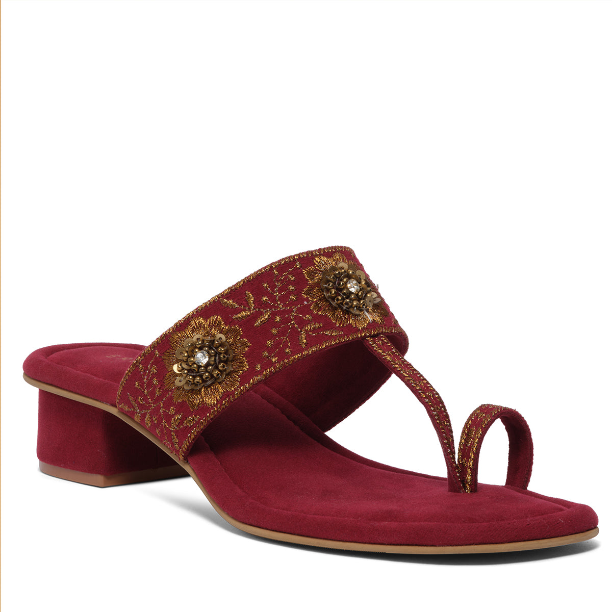 Kriva Embroidered Kolhapuri