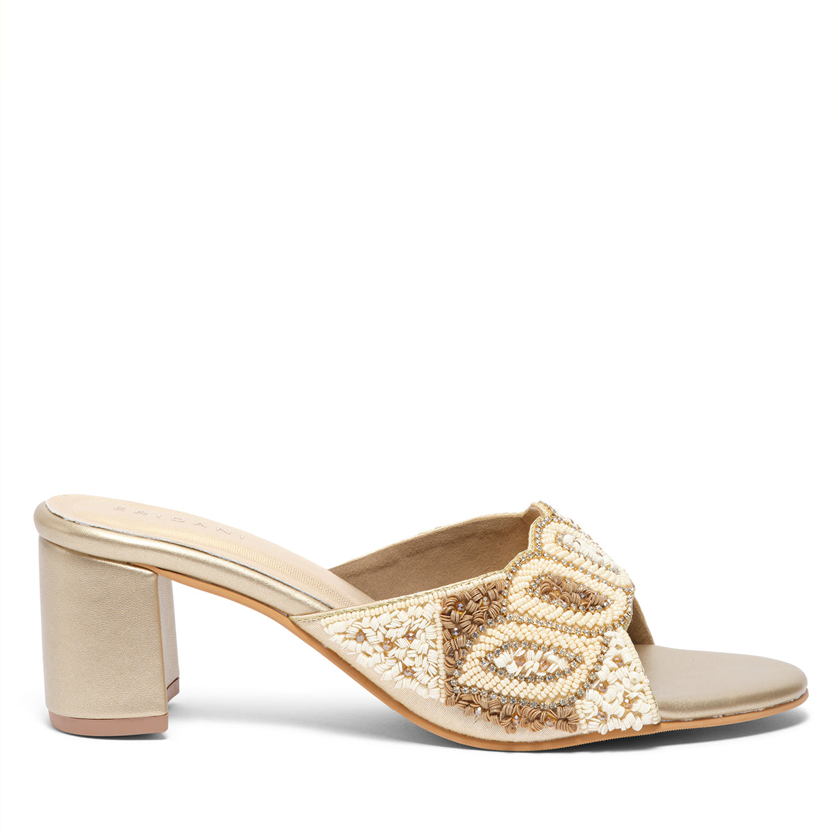Leyara Embroidered Heels Mahek Footwear Eridani