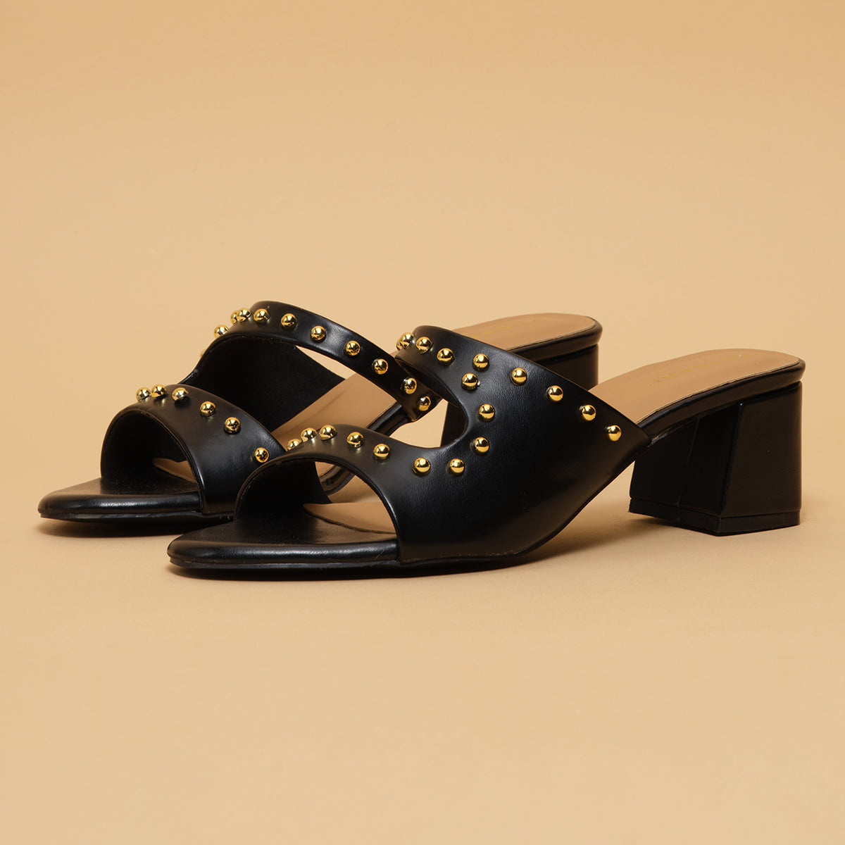 Lolaa Studded Heels