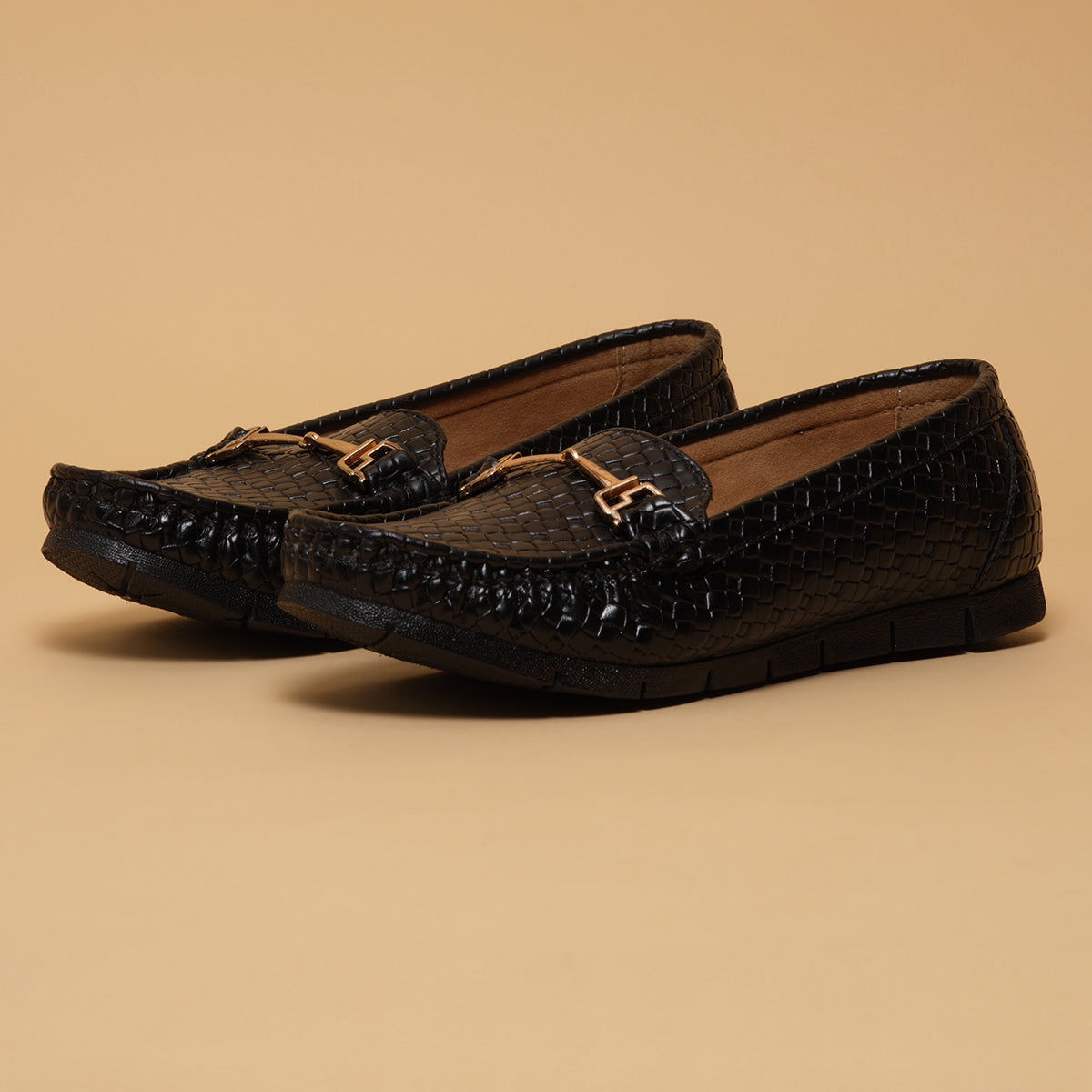 Matias Textured Loafers