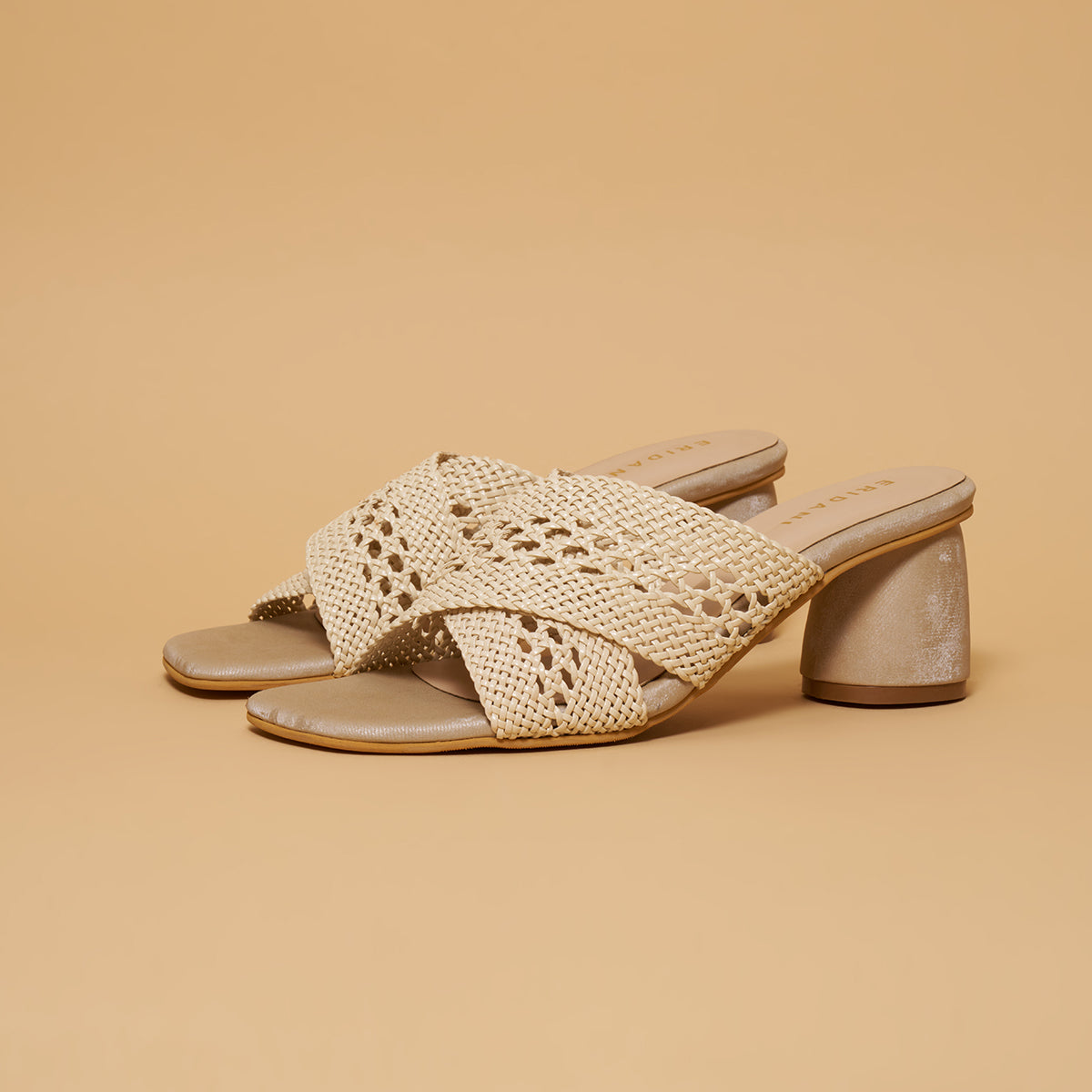 Maui Woven Block Heels