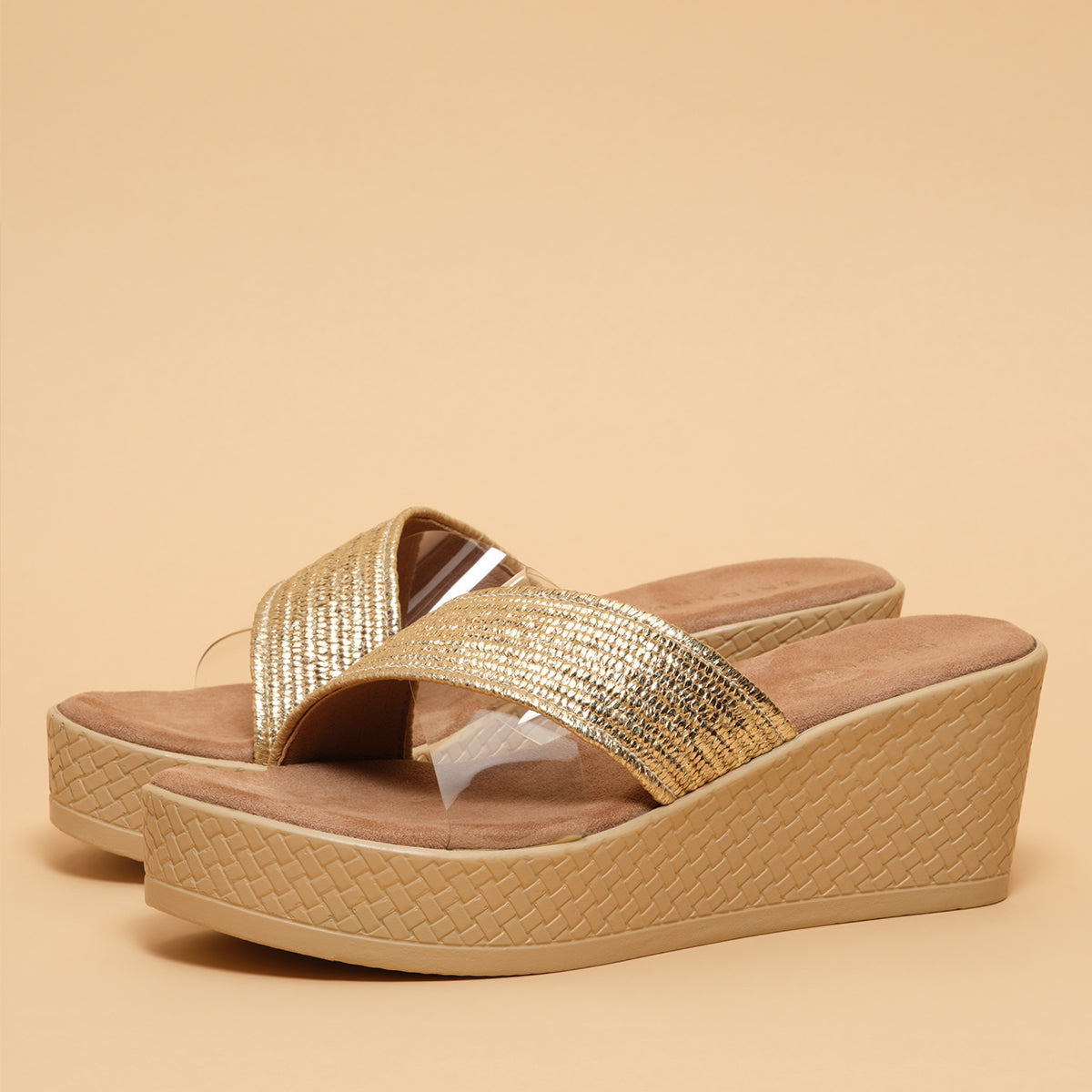 Mysa Metallic Wedges