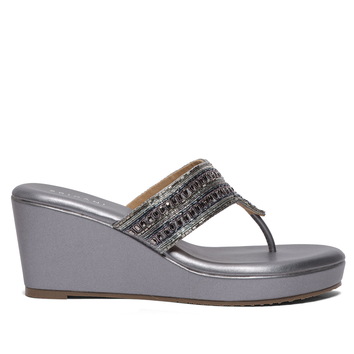 Myshty Embroidered Wedges