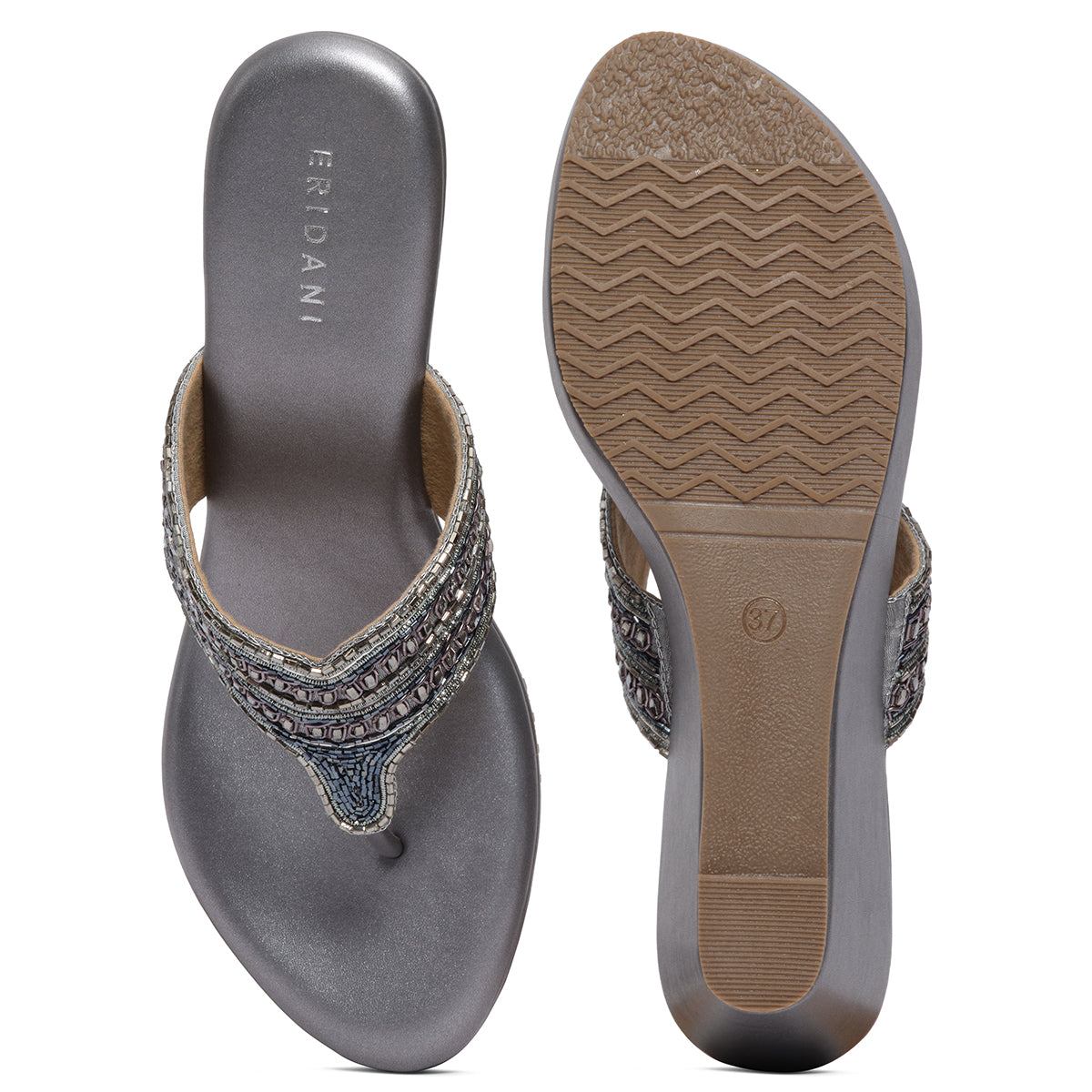 Myshty Embroidered Wedges