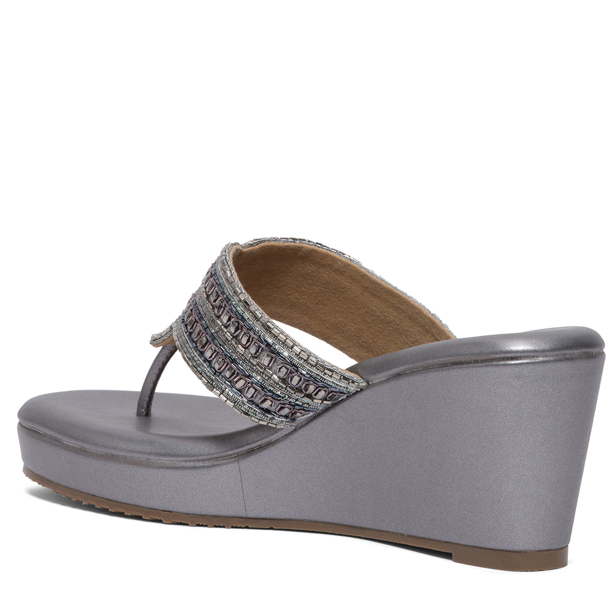 Myshty Embroidered Wedges