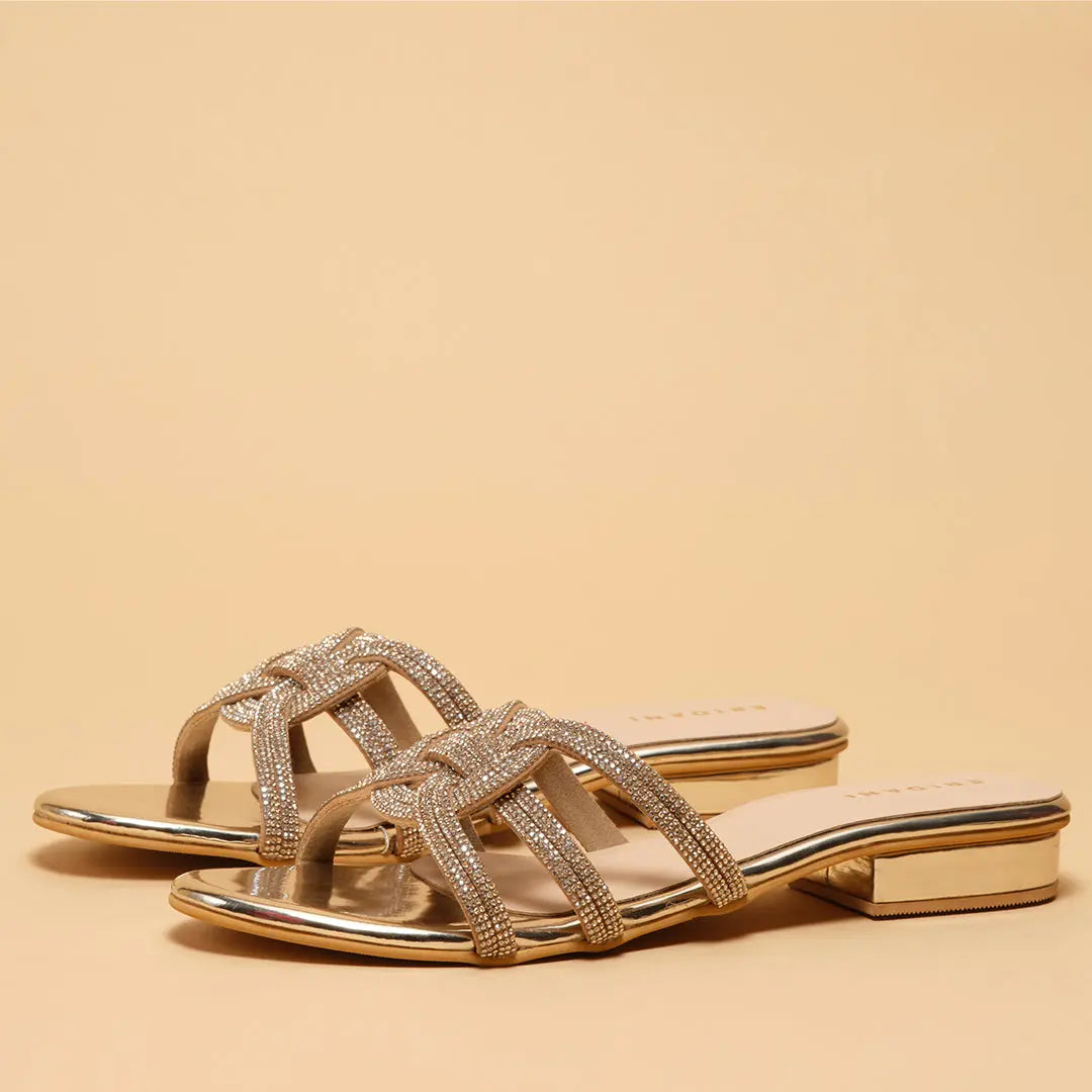 Neevra Embellished Flats AF Shoe Co
