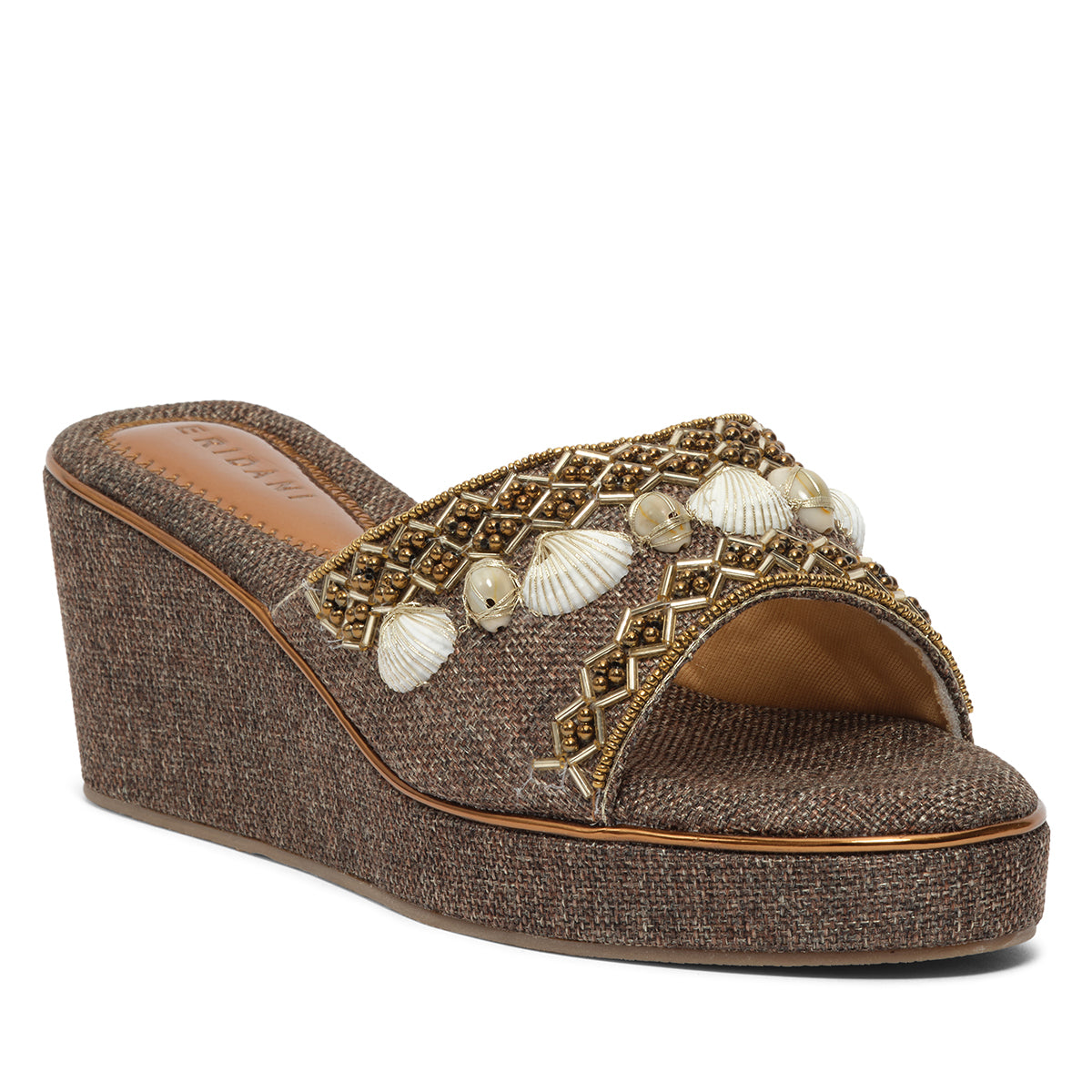 Niha Embroidered Wedges Anshika