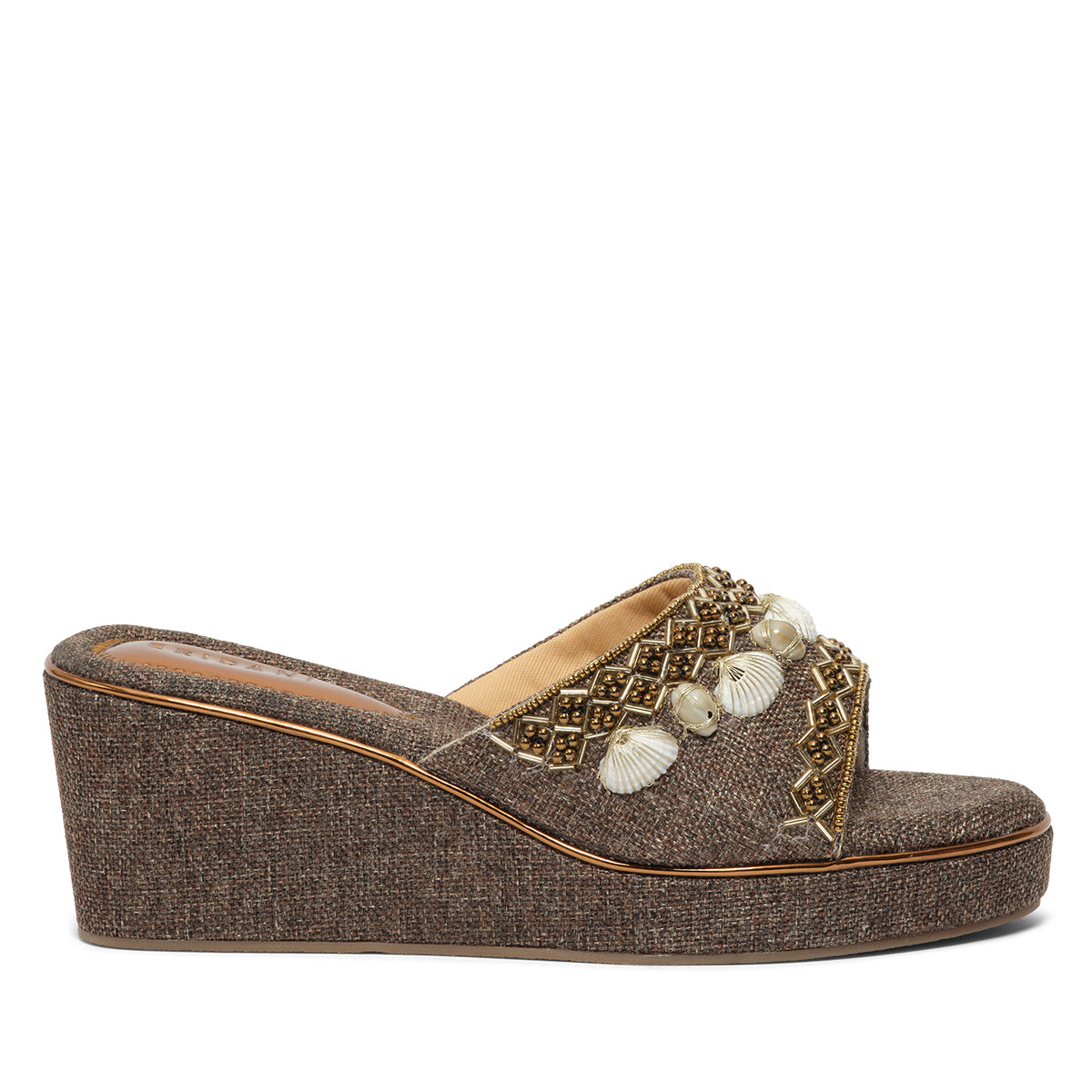 Niha Embroidered Wedges Anshika