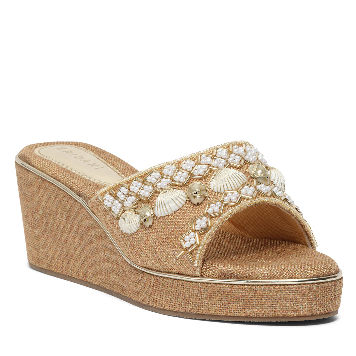 Niha Embroidered Wedges Anshika
