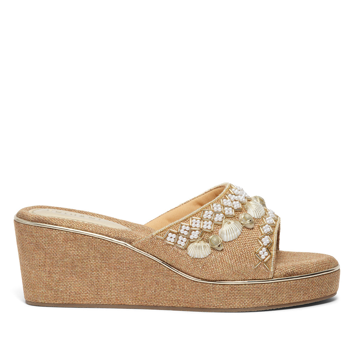Niha Embroidered Wedges Anshika