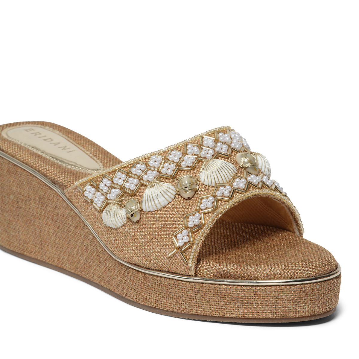 Niha Embroidered Wedges Anshika