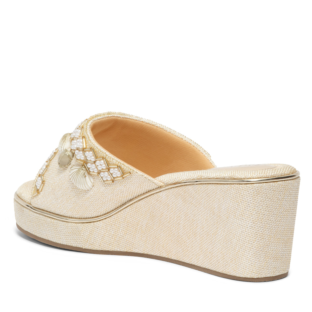 Niha Embroidered Wedges Anshika