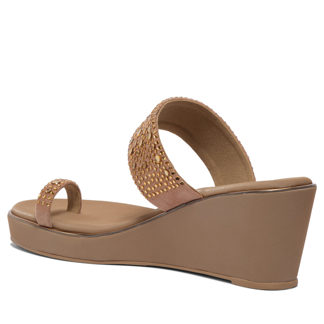 Niti Embellished Wedges
