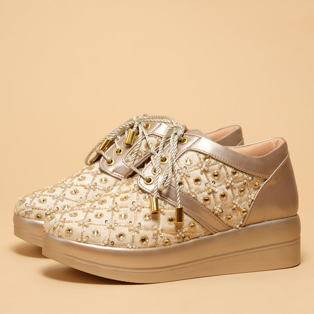 Nyaira Embroidered Sneakers