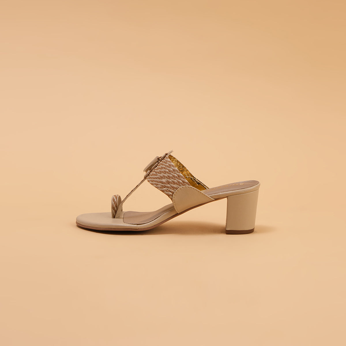 Nyla Woven Kolhapuri Heels