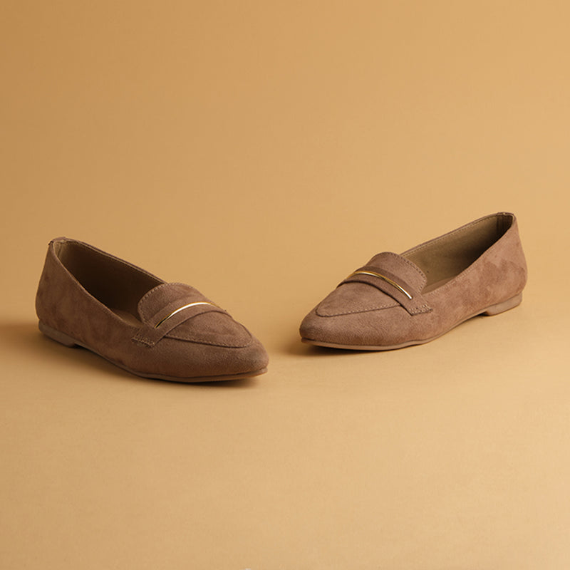 Peony Suede Loafers