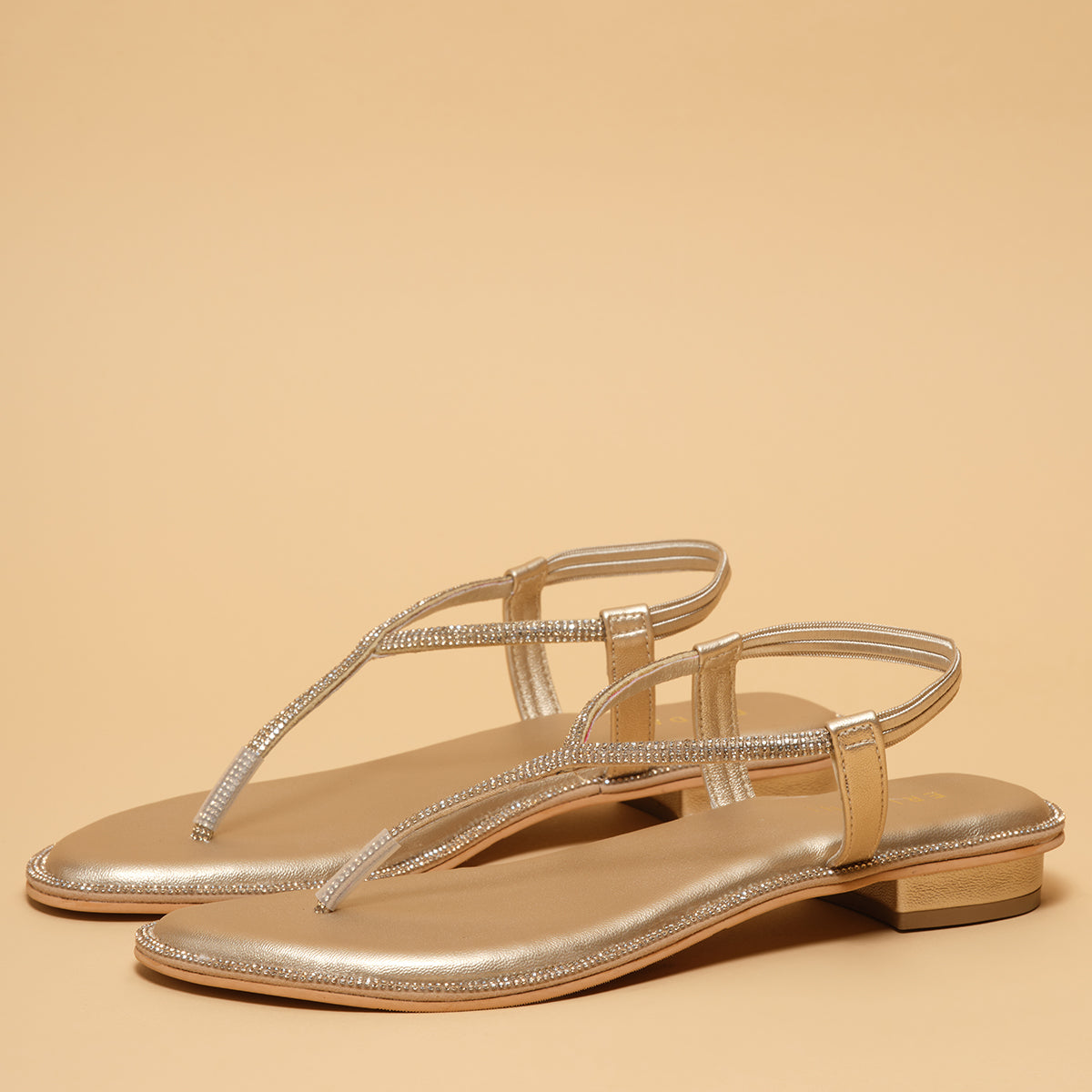Pravya T-strap Flats