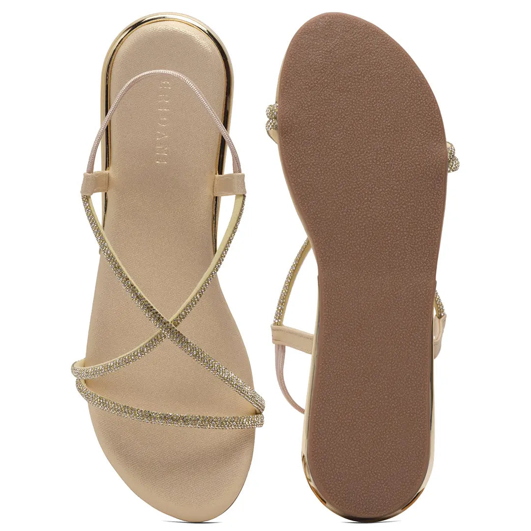 Praya Embellished Flats Come Eridani