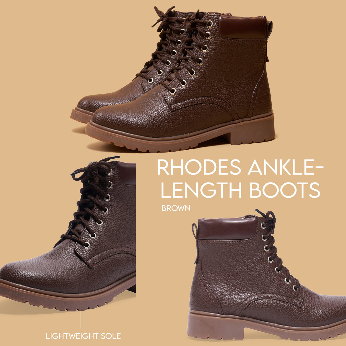 Rhodes Ankle-Length Boots Aleeza International Eridani