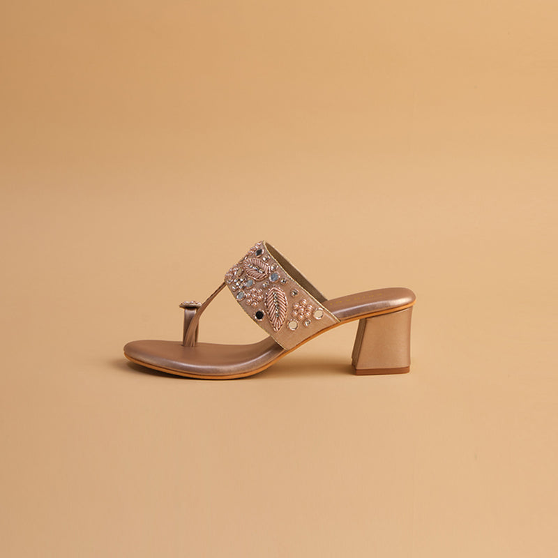 Rimini Embroidered Heels