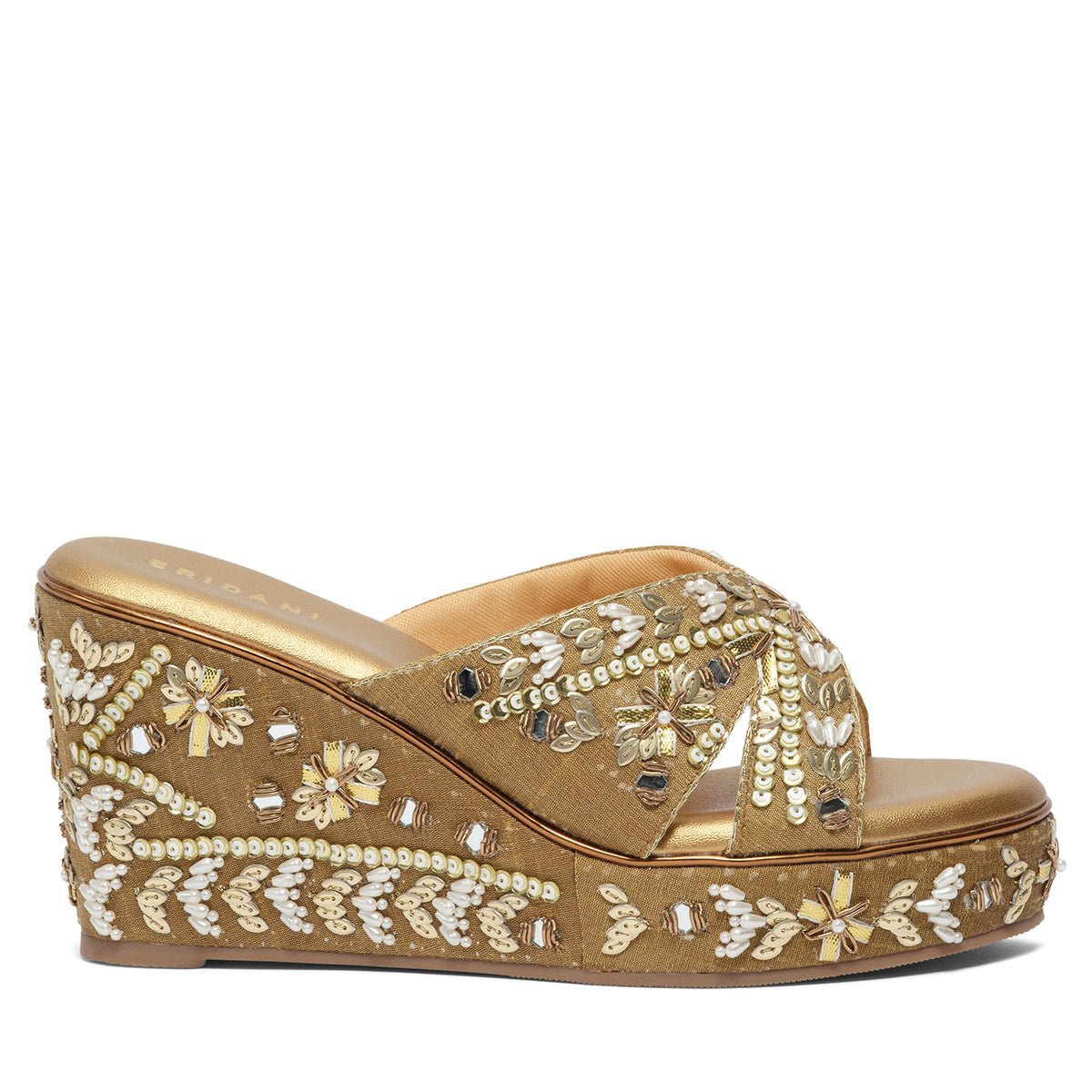 Roohi Embroidered Wedges