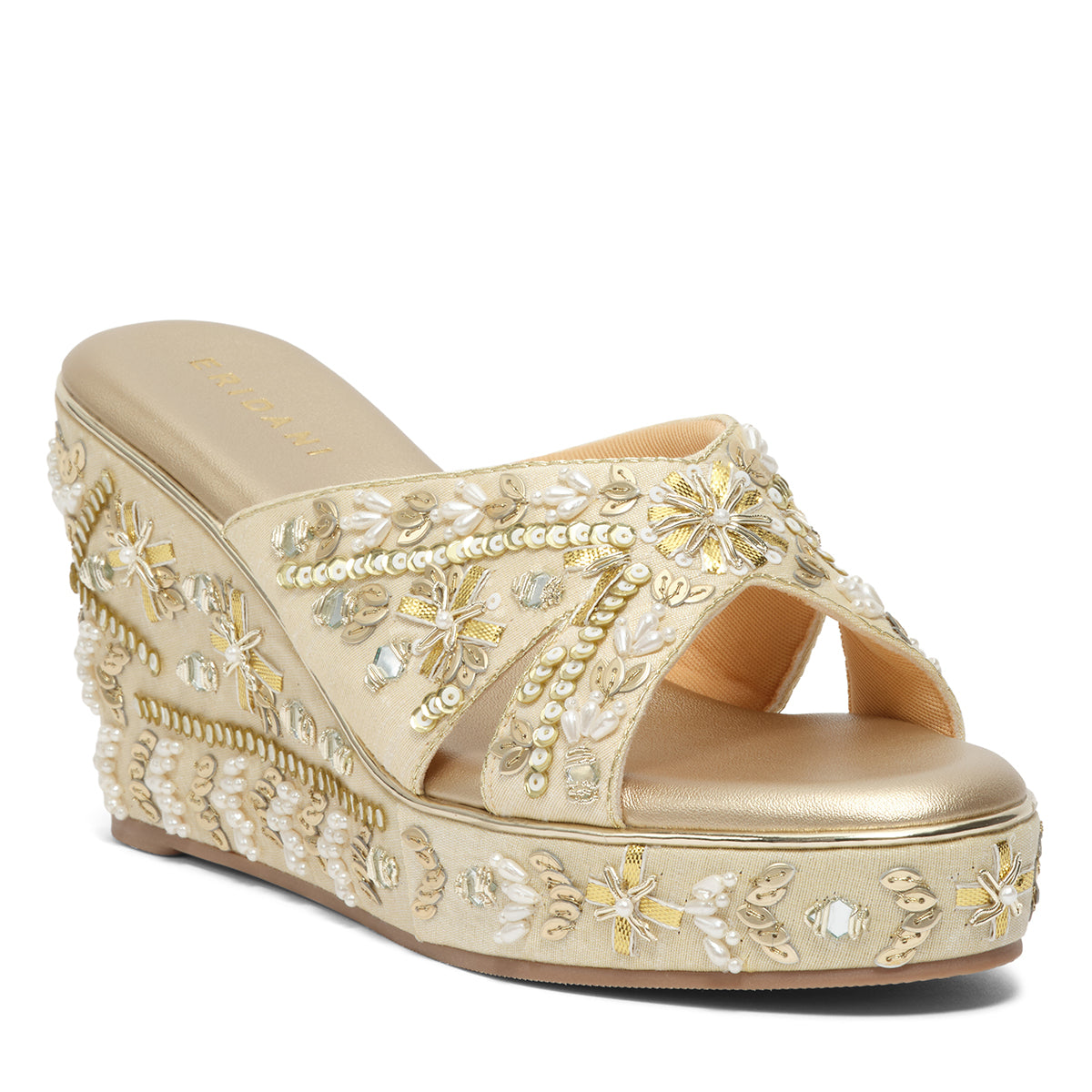 Roohi Embroidered Wedges