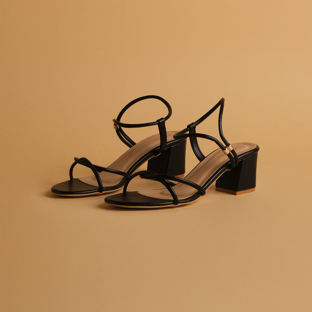 Rosana Strappy Block Heels