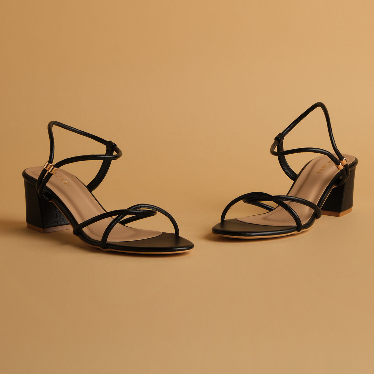 Rosana Strappy Block Heels