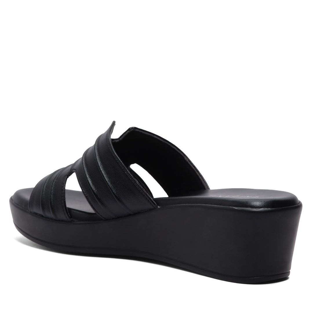 Rosetha Slip-on Wedges