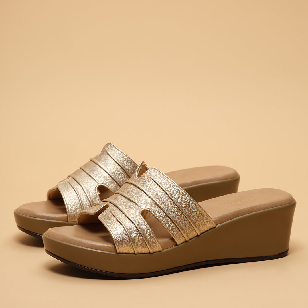 Rosetha Slip-on Wedges