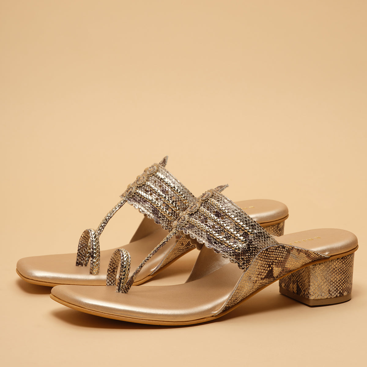 Saanjh Kolhapuri Heels