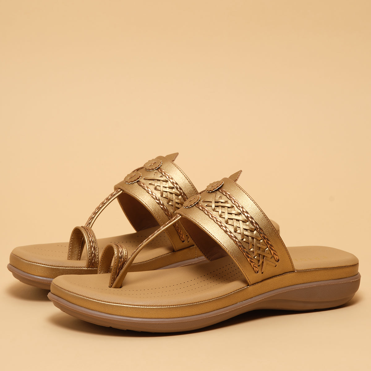 Sahana Metallic Kolhapuri