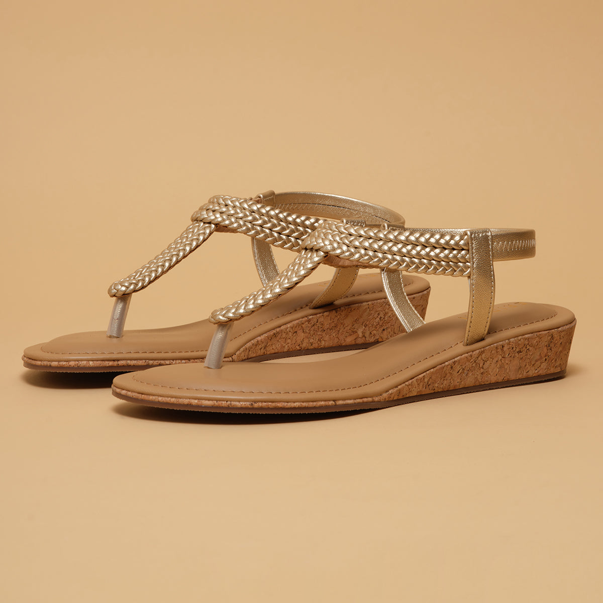 Saima Casual Wedge Sandals