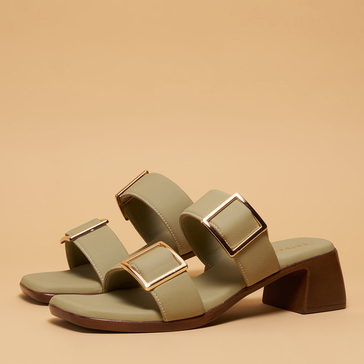 Saisha Double Strap Heels Ina Footwear Eridani