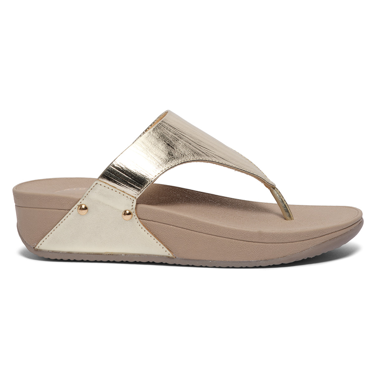 Sana Metallic Flatforms
