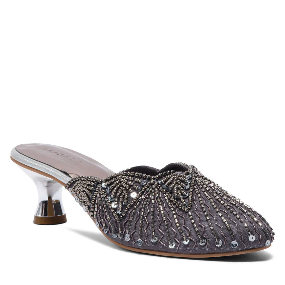 Sarini Embroidered Mules