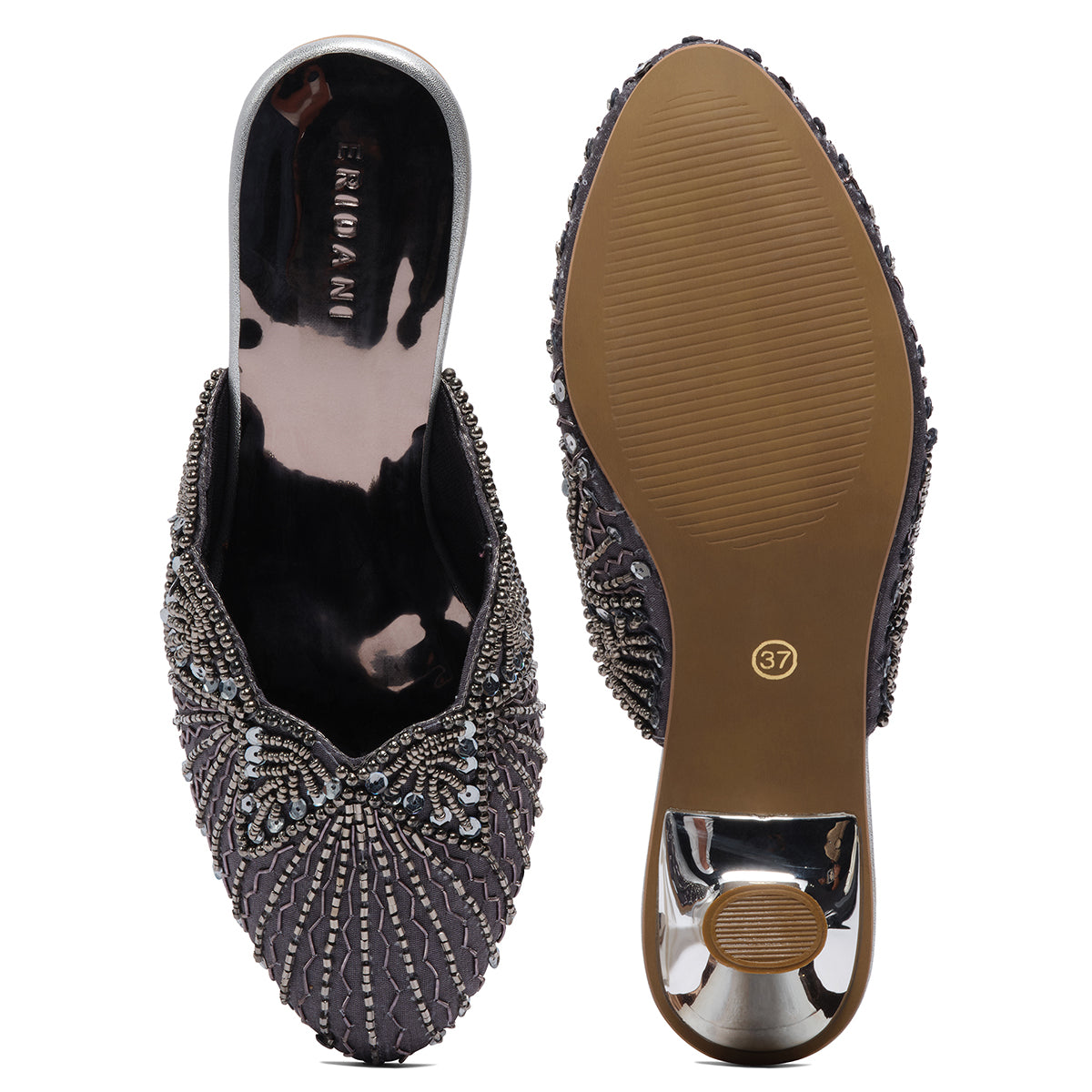 Sarini Embroidered Mules