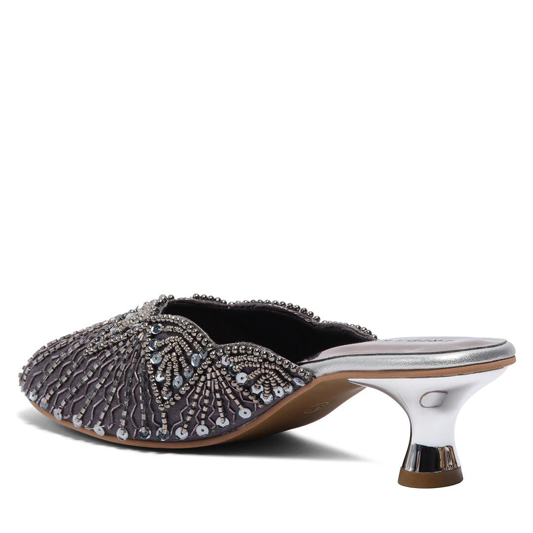 Sarini Embroidered Mules