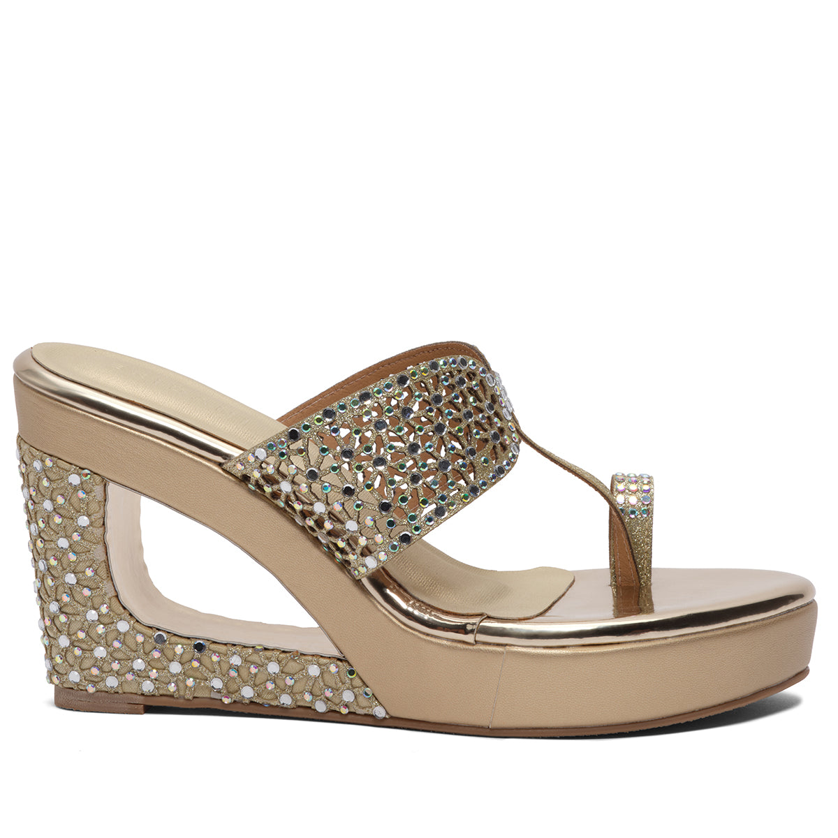 Sheiza Embellished Wedges