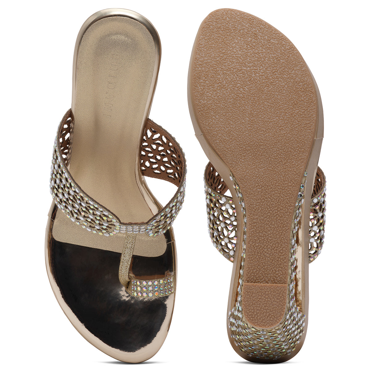 Sheiza Embellished Wedges