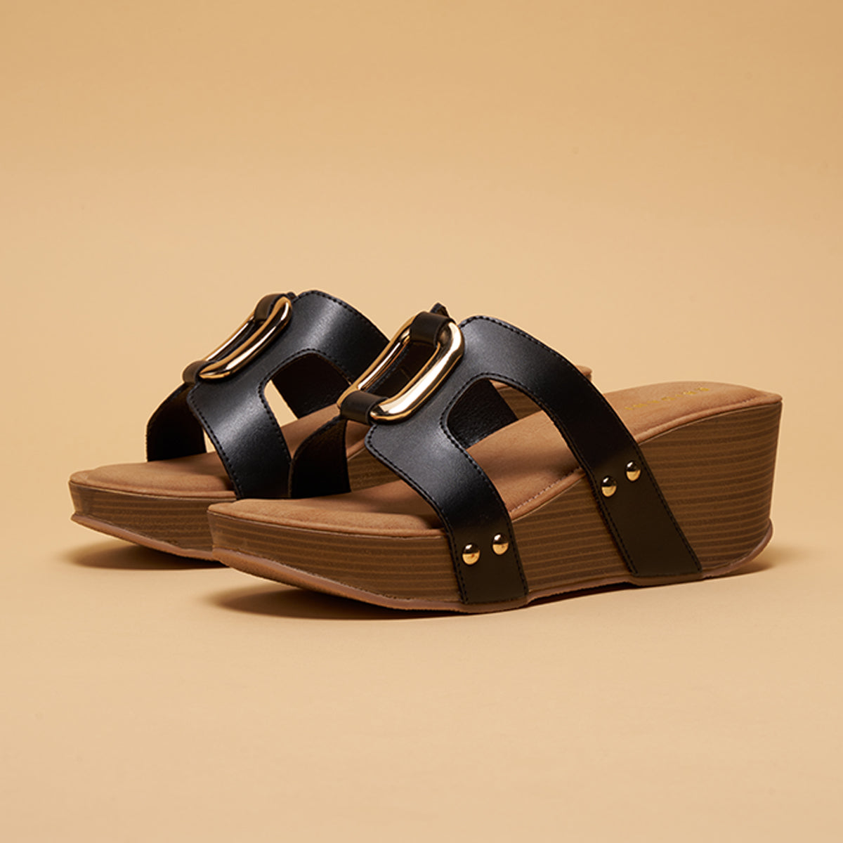 Syara Buckle Wedges